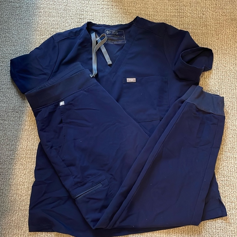 medium navy blue figs set